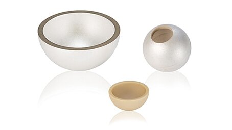 压电陶瓷球体和半球